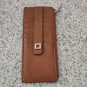 Lodis Brown Leather Wallet